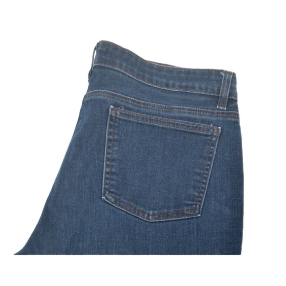 EILEEN FISHER Women's 5 Pocket Jeans SIZE 10 Dark Wash - Picture 1 of 6